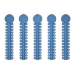 Elastic Ligature Tie Metal-Blue