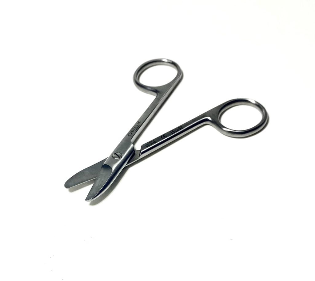 Straight Scissors Round tip Ortix